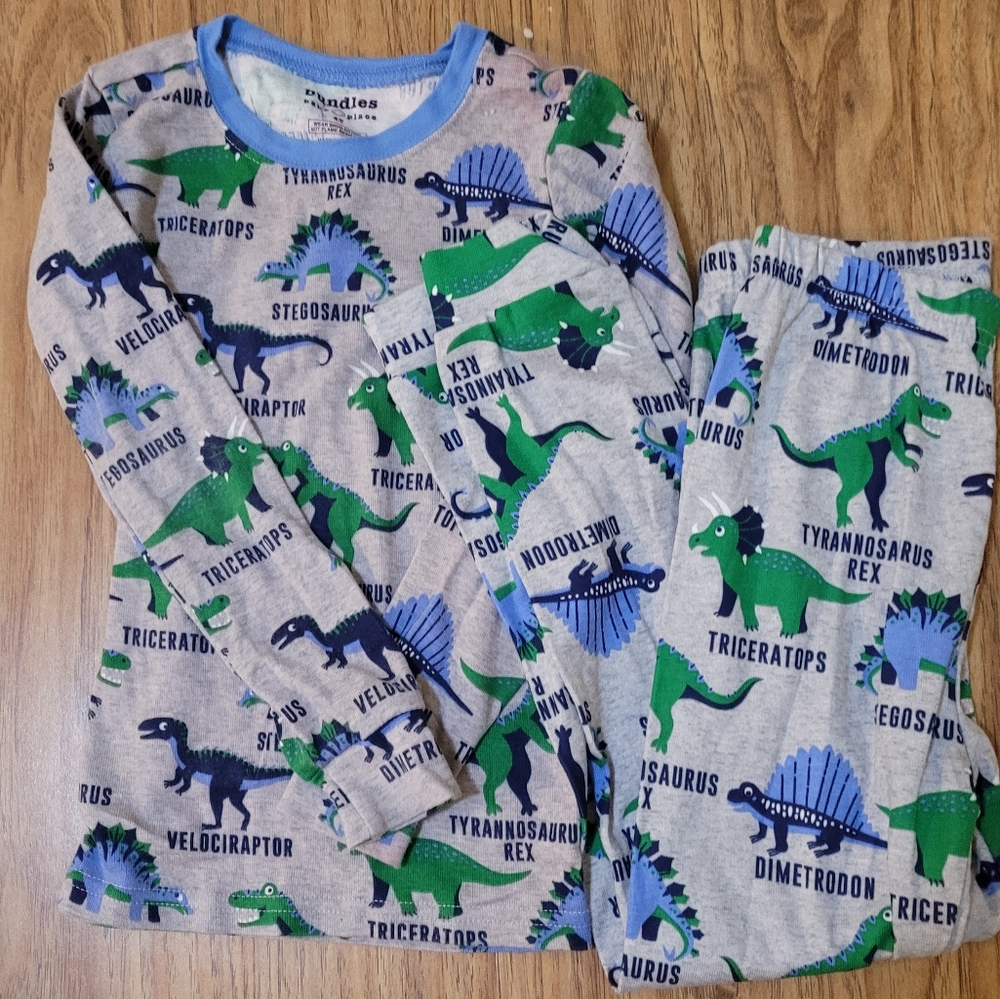 Dino pajamas set